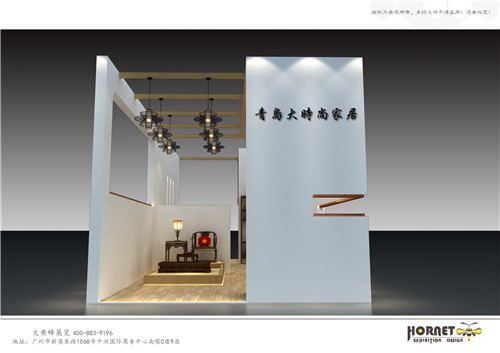 青島大時(shí)佛山用品秋季展特裝展臺(tái)設(shè)計(jì)搭建