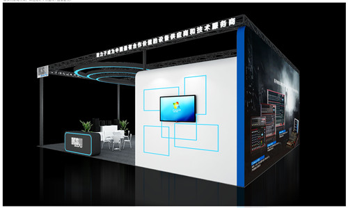 凱仕音響演藝設(shè)備展臺設(shè)計搭建
