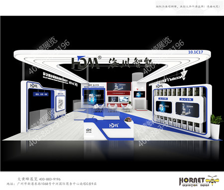 海川智能機器廣州包裝工業展臺設計搭建