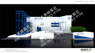 華龍電梯上海電梯展位設計搭建