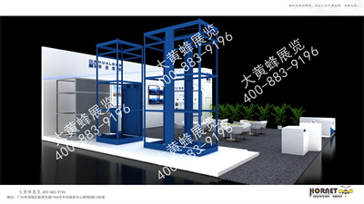 華龍電梯上海電梯展位設計搭建